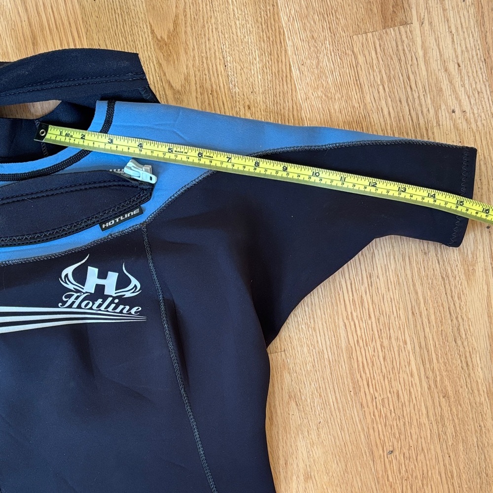 Hotline Shorty Half Sleeve Wetsuit with chest zip. W8 - Picture 8 of 8
